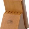 Chicago Cutlery Fusion 12 Piece Forged Premium Knife Block Set with Wooden Storage Block, Cushion-Grip Handles with Stainless Steel Blades, Kitchen Knife Set Chicago Cutlery Fusion 12 Piece Forged Premium Knife Block Set with Wooden Storage Block, Cushion-Grip Handles with Stainless Steel Blades, Kitchen Knife Set