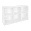 ClosetMaid 1109 6-Cube Storage Organizer, White