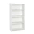 ClosetMaid 13503 59 in. H x 30 in. W x 14 in. D White Wood 4-Cube Storage Organizer