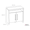 ClosetMaid 1655 Modular 2-Door Storage Cabinet White