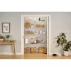 ClosetMaid 2845 ShelfTrack 16.75 in. D x 48 in. W x 80 in. H White Wire Utility Steel Closet System Kit