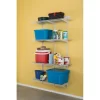 ClosetMaid 2845 ShelfTrack 16.75 in. D x 48 in. W x 80 in. H White Wire Utility Steel Closet System Kit