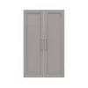 ClosetMaid 4611 21.02 in. W Smoky Taupe Modular Storage Solid 2-Door Kit