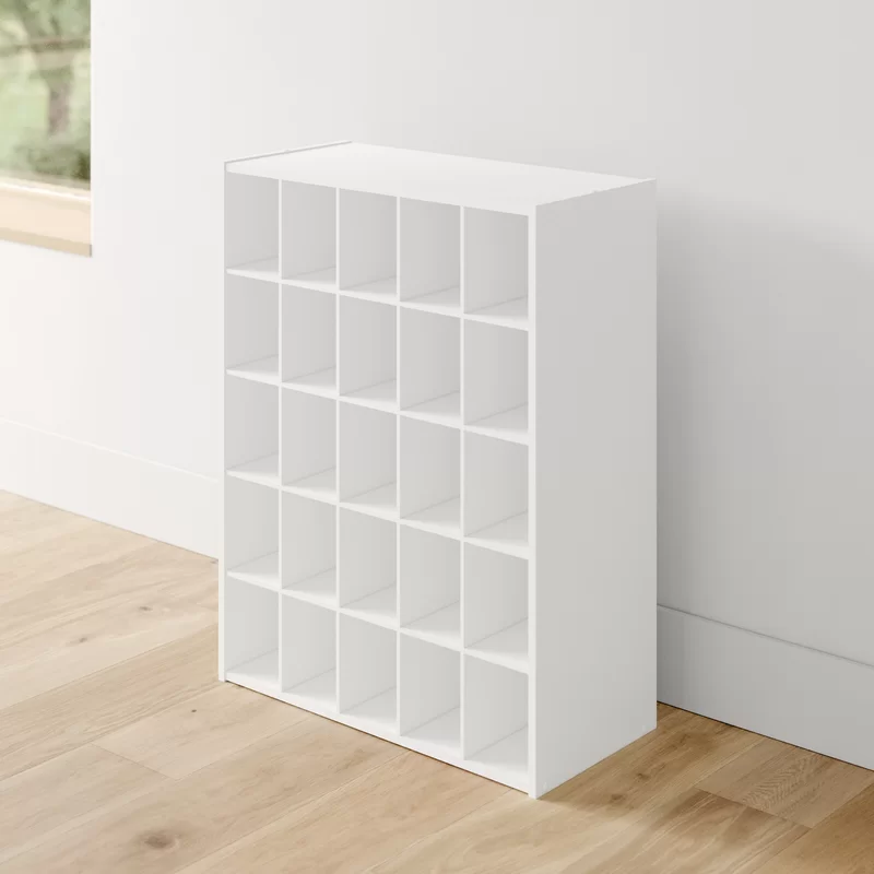 https://discounttoday.net/wp-content/uploads/2022/11/ClosetMaid-78506-32-in.-H-x-24-in.-W-x-12-in.-D-White-Wood-Look-25-Cube-Storage-Organizer-4.webp