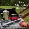 Coleman 2157318 Triton+ 2-Burner Propane Gas Camping Stove