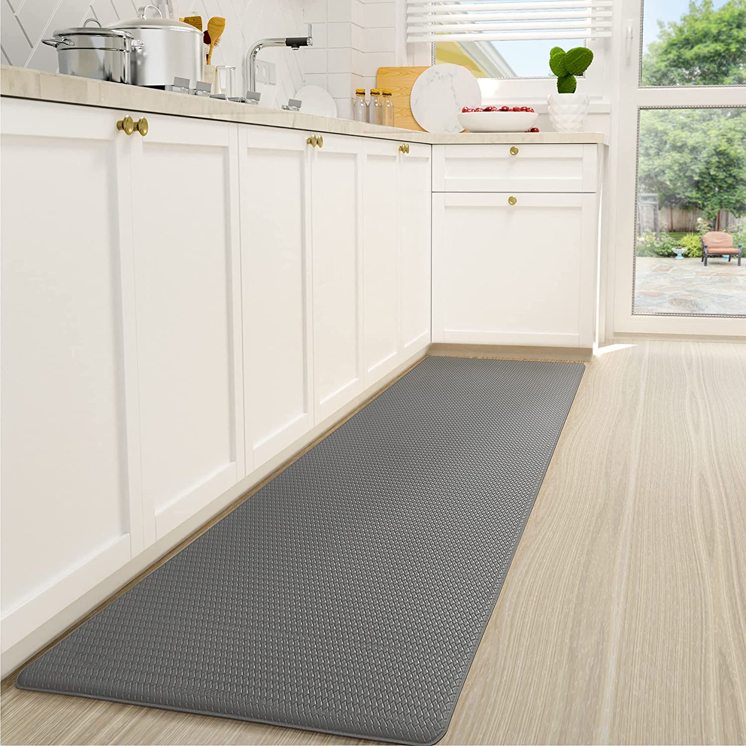 Color&Geometry Kitchen Rugs, Kitchen Runner Rug Kitchen Floor Mat
