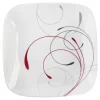 Corelle 1101054 Square 10-1/4-Inch Dinner Plate, Splendor (Set of 6)