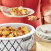 Crock-pot 2.5-Quart Mini Casserole Crock Slow Cooker, White Blue
