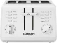 Cuisinart CPT-142P1 4-Slice Compact Plastic Toaster, White