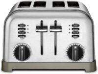 Cuisinart CPT-180P1 Metal Classic 4-Slice Toaster, Brushed Stainless