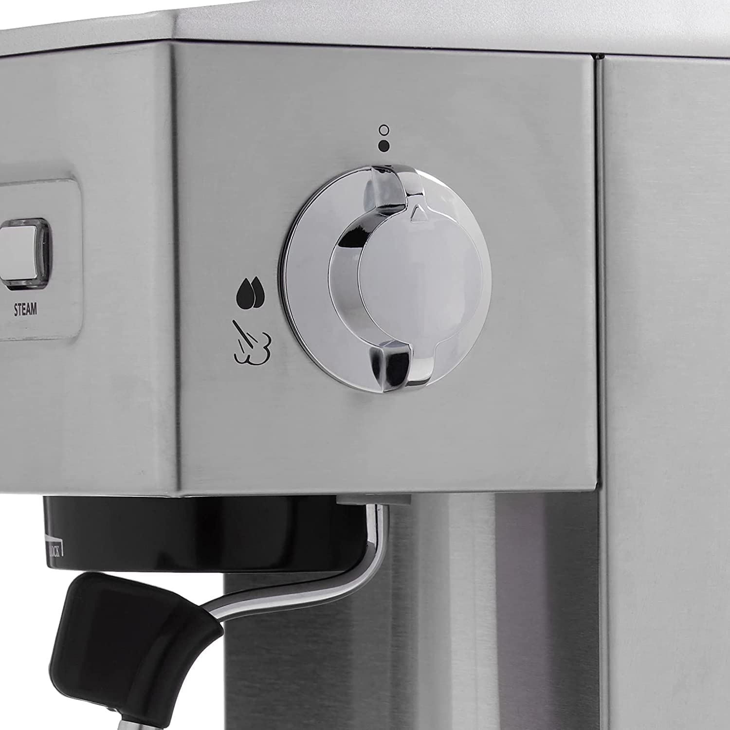 Cuisinart Coffee Maker, Single Serve 72-Ounce Reservoir Coffee Machine,  Programmable Brewing & Hot Water Dispenser, Stainless Steel, SS-10P1,Silver