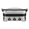 Cuisinart GR-4N Panini Press Stainless Steel Griddler, Sandwich Maker & More, 5-IN-1
