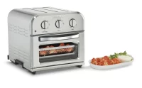 Cuisinart TOA-26 Compact Airfryer Toaster Oven, 1800-Watt Motor with 6-in-1 Functions and Wide Temperature Range