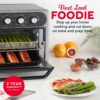 DASH Air Fry Multi Oven - 7 in 1 Convection Air Fry Oven with Non-stick Fry Basket, Baking Pan & Rack, 23L, 1500-Watt - Graphite
