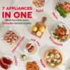 DASH Air Fry Multi Oven - 7 in 1 Convection Air Fry Oven with Non-stick Fry Basket, Baking Pan & Rack, 23L, 1500-Watt - Graphite