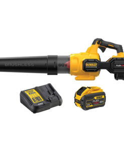 DEWALT DCBL772X1 60V MAX 125 MPH 600 CFM Brushless Cordless Battery Powered Handheld Leaf Blower Kit, (1) FLEXVOLT 3Ah Battery & Charger