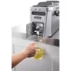 DeLonghi D44528DZ Livenza Dual Zone Digital 4.5L Stainless Steel Deep Fryer with Easy Clean Drain System