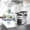 DeLonghi D44528DZ Livenza Dual Zone Digital 4.5L Stainless Steel Deep Fryer with Easy Clean Drain System