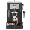 DeLonghi EC260BK Stilosa Black and SS 15-Bar Pump Espresso Maker