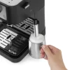 DeLonghi EC260BK Stilosa Black and SS 15-Bar Pump Espresso Maker