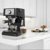 DeLonghi EC260BK Stilosa Black and SS 15-Bar Pump Espresso Maker