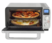  De'Longhi Small Convection Toaster Oven For Countertop With  internal light And 9 Preset Functions Including Pizza, Cookies, Roast,  Broil, Bake, Easy to Use, 14L, Stainless Steel, 1800W, EO141150M: Home &  Kitchen