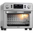 Deco Chef DGTQAIRSTS 24 QT Stainless Steel Countertop 1700 Watt Toaster Oven