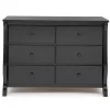 Delta Children 70816-001 Universal 6 Drawer Dresser, Greenguard Gold Certified, Black Delta Children 70816-001 Universal 6 Drawer Dresser, Greenguard Gold Certified, Black