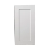Design House 561696 Brookings 15-in W x 30-in H x 12-in D White Painted Maple Door Wall Ready To Assemble Stock Cabinet (Shaker Door Style)