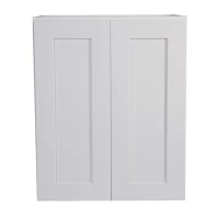 Design House 561720 Brookings 24-in W x 30-in H x 12-in D White Painted Maple Door Wall Ready To Assemble Stock Cabinet (Shaker Door Style)