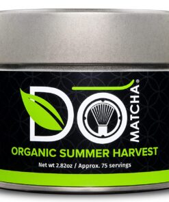 DoMatcha, Organic Summer Harvest Matcha Powder, Authentic Japanese Green Tea, Latte Grade, 2.82 oz