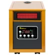 Dr. Infrared Heater DR-968H 1500-Watt Infrared Quartz Cabinet Indoor Electric Space Heater with Thermostat and Remote Included