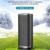 Dreo 2022 Upgraded Oscillating Space Heater, Fast Quiet Portable Heater, with Tip-over & Overheat Protection, Remote, 12H Timer, LED Display, Touch Control, Metal Electric Heater for Office Indoor Use