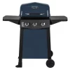 Dyna-Glo DGC310BNP-D 3-Burner Open Cart Propane Gas Grill in Blue