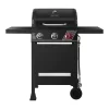 Dyna-Glo DGH353CRP 3-Burner Propane Gas Grill in Matte Black with TriVantage Multi-Functional Cooking System