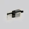 EGLO 204484A Madrona 14.75-in 2-Light Black LED Transitional Vanity Light