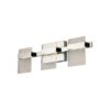 EGLO 204485A Madrona 22.75-in 3-Light Chrome LED Transitional Vanity Light