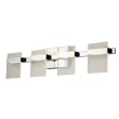 EGLO 204487A Madrona 30.75-in 4-Light Chrome LED Transitional Vanity Light