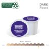 Eight O'Clock Coffee Dark Italian Roast, Keurig Single Serve K-Cup Pods, Dark Roast, 12 Count