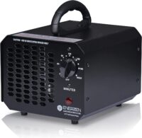 Enerzen Ozone Generator 11,000mg Industrial O3 Air Purifier Deodorizer (11,000mg - Black)