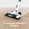 Eureka NEC180 RapidClean Pro Lightweight Cordless Vacuum Cleaner, High Efficiency Powerful Digital Motor LED Headlights, Convenient Stick and Handheld Vac, Essential, White