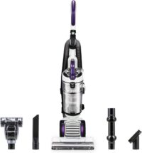 Eureka NEU526 PowerSpeed Lightweight Bagless Upright Vacuum Cleaner with Pet Turbo Brush, for Carpet and Hard Floor, Plum