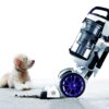 Eureka NEU526 PowerSpeed Lightweight Bagless Upright Vacuum Cleaner with Pet Turbo Brush, for Carpet and Hard Floor, Plum