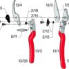 Felco Pruning Shears (F 13) - High Performance Swiss Made One-Hand or Two-Hand Garden Pruner with Steel Blade