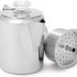 GSI Outdoors 65209 Glacier Stainless 9-Cup Percolator