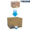 Georgia Pacific Blue Select 2Ply Embossed Toilet Paper previously branded Preference, 1828001, 550 Sheet Per Roll, 80 Rolls Per Case
