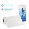 Georgia Pacific Sparkle Professional Series® 2-Ply Perforated Kitchen Paper Towel Rolls, 2717201, 70 Sheets Per Roll, 30 Rolls Per Case