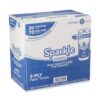 Georgia Pacific Sparkle Professional Series® 2-Ply Perforated Kitchen Paper Towel Rolls, 2717201, 70 Sheets Per Roll, 30 Rolls Per Case