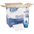 Georgia Pacific Sparkle Professional Series® 2-Ply Perforated Kitchen Paper Towel Rolls, 2717201, 70 Sheets Per Roll, 30 Rolls Per Case