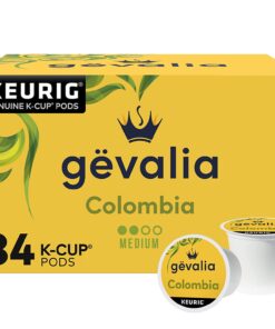 Gevalia Colombia K-Cup Coffee Pods for a Keto and Low Carb Lifestyle (84 ct Box)